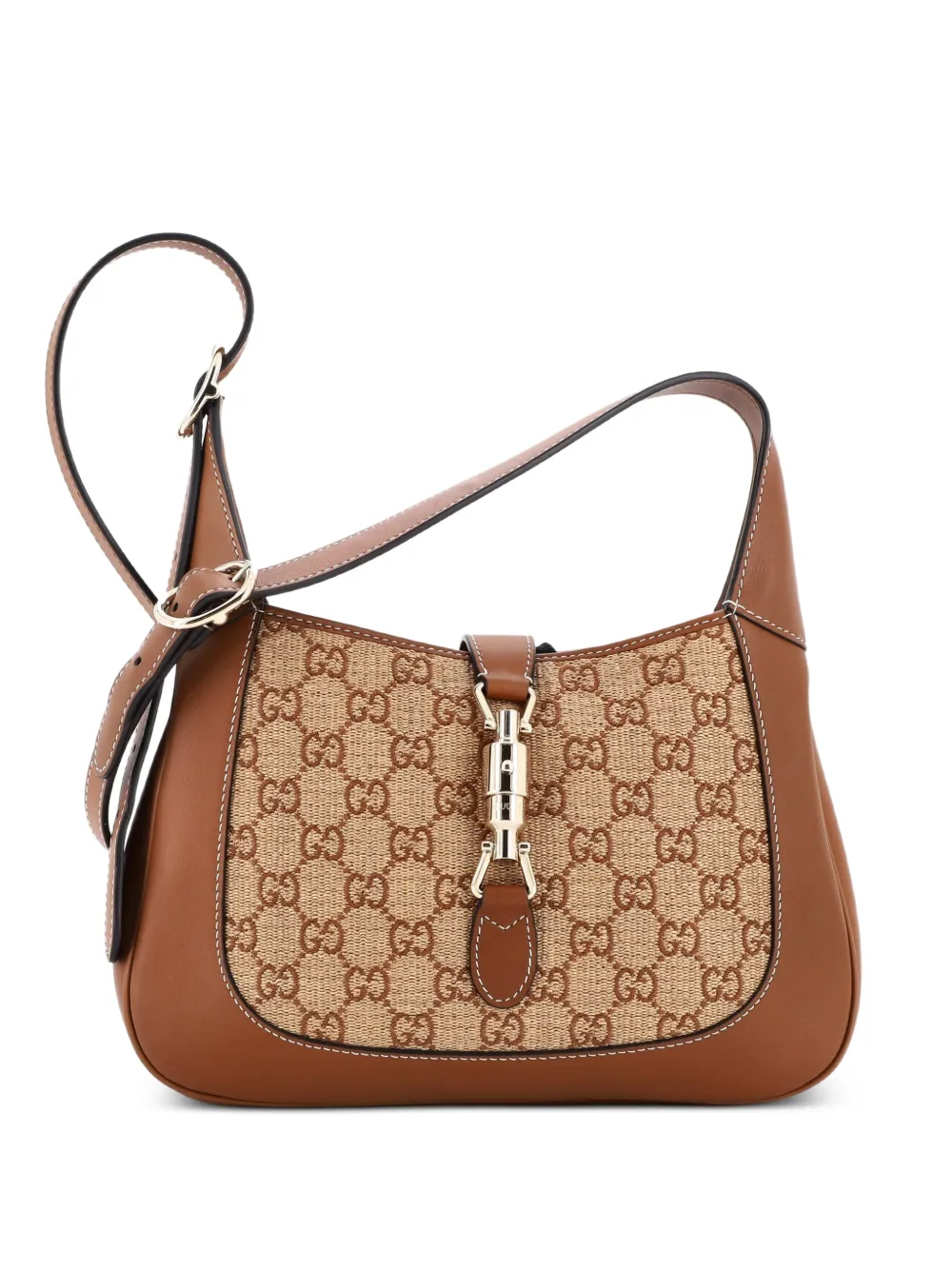 Gucci Pre-Owned Borsa passepartout Jackie 1961 GG media - Marrone