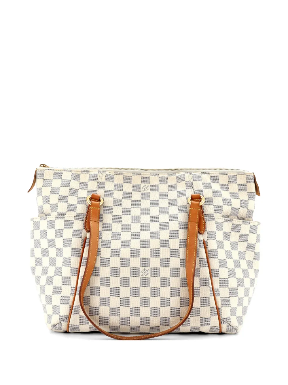 Louis Vuitton Pre-Owned Totally MM Schultertasche aus Canvas mit Monogramm - Weiß
