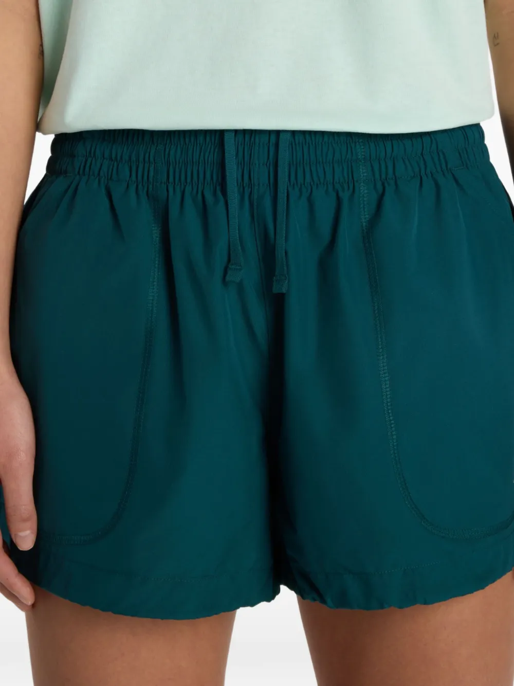 New Balance Trackside geweven shorts Groen