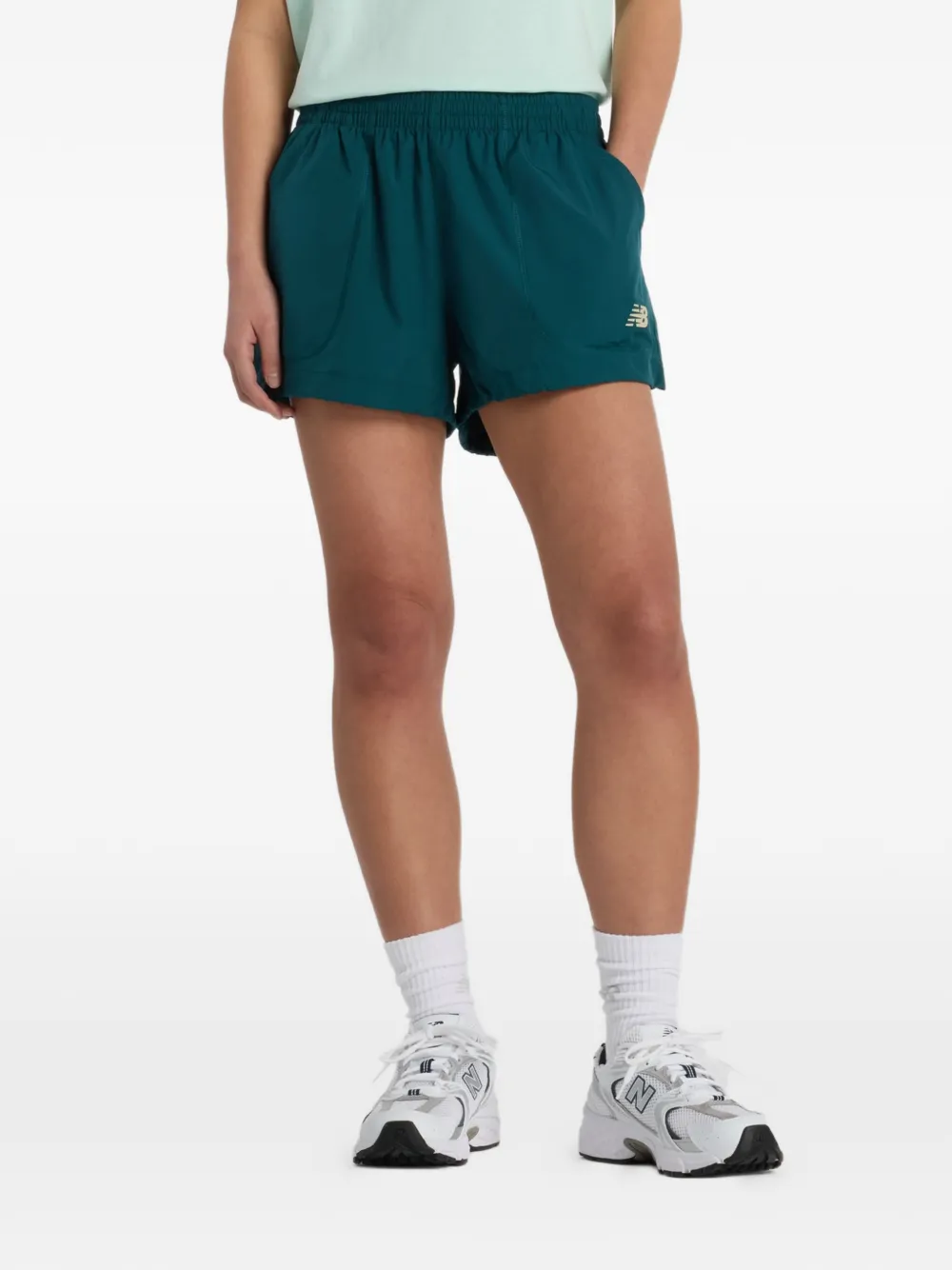 New Balance Trackside Woven shorts - Verde
