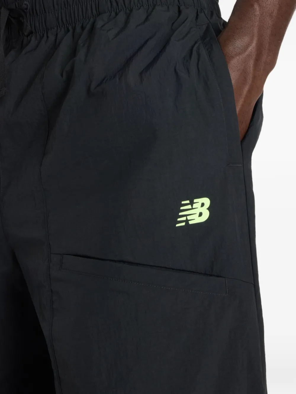 New Balance Castlefield Woven trainingsbroek Zwart
