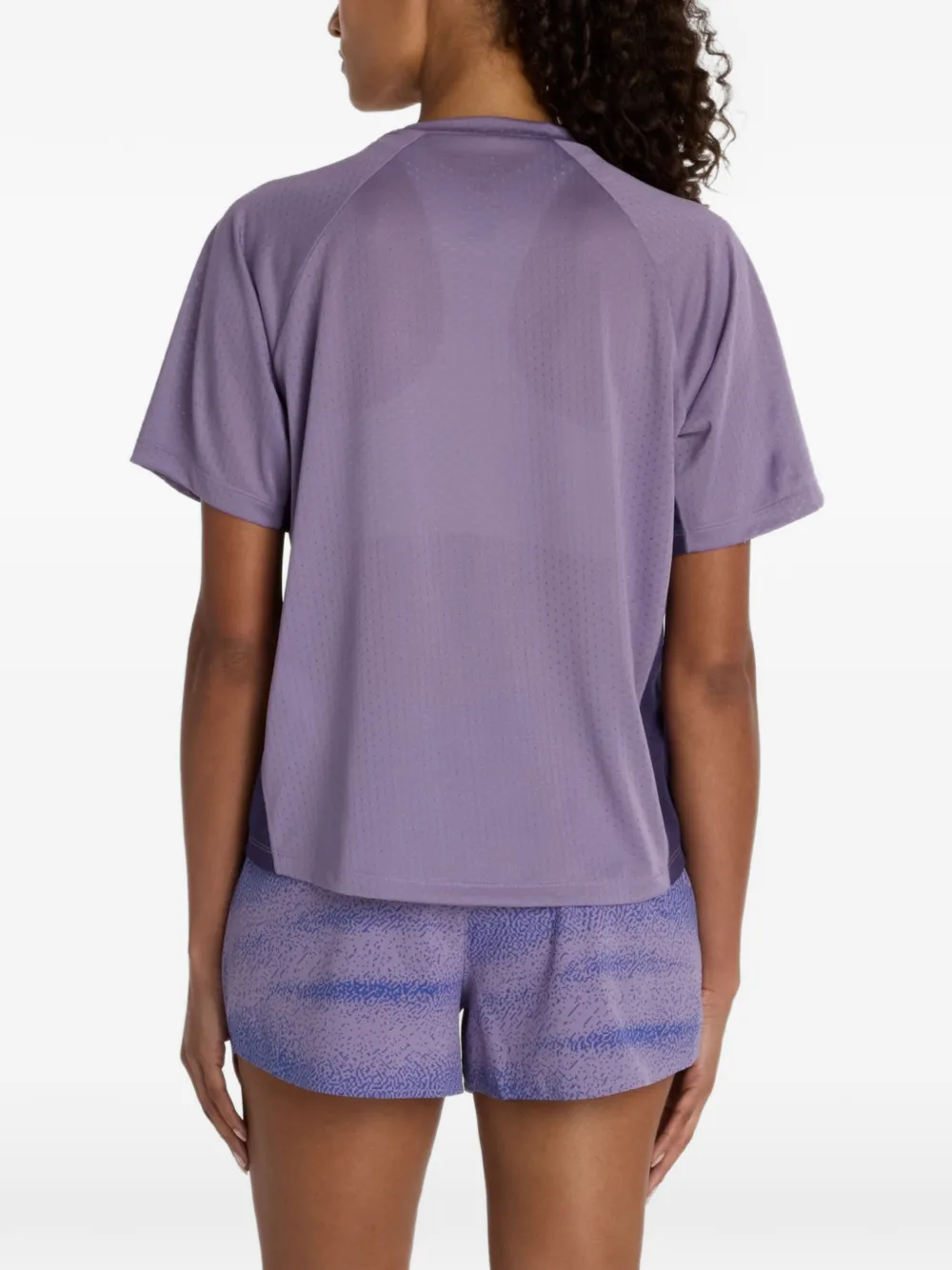 New Balance Viz-Tech Run T-shirt Paars