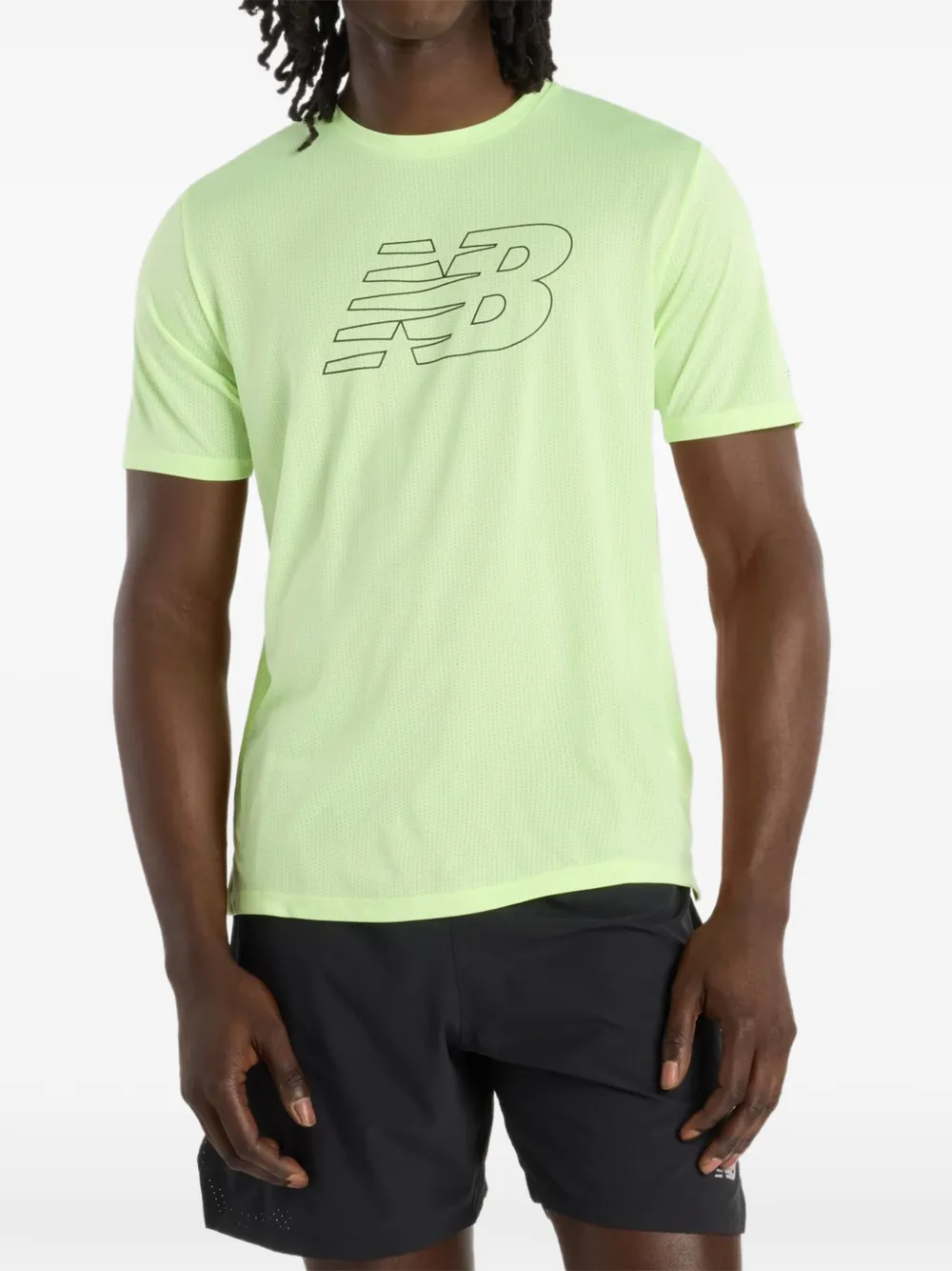 New Balance RC Essential V2 graphic T-shirt - Verde
