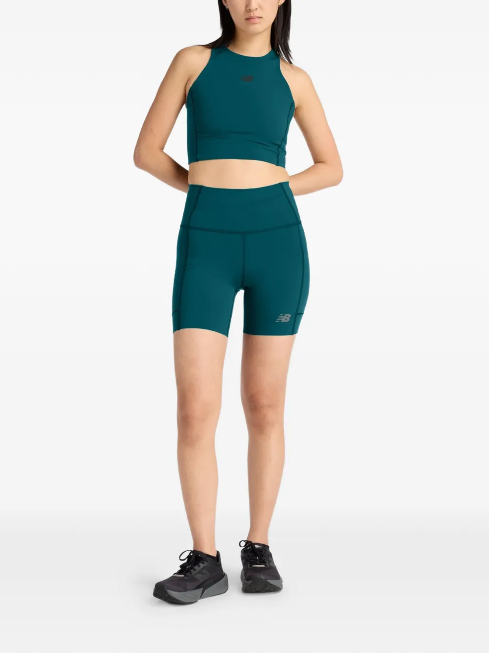 New Balance RC Elite Storage 6-inch shorts Groen