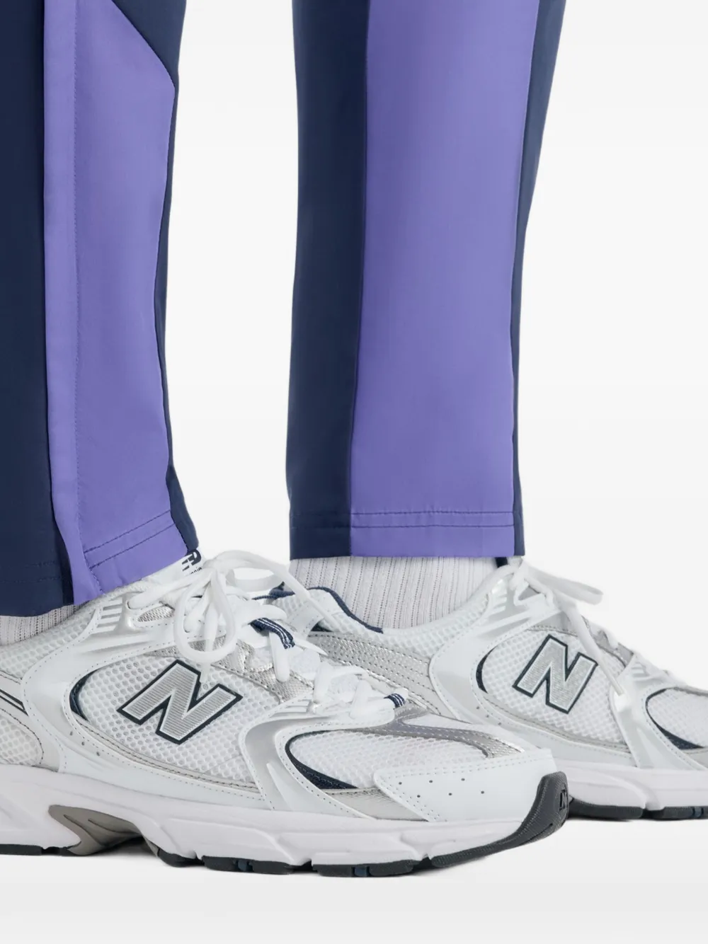 New Balance Cargo trainingsbroek met vlakken Blauw