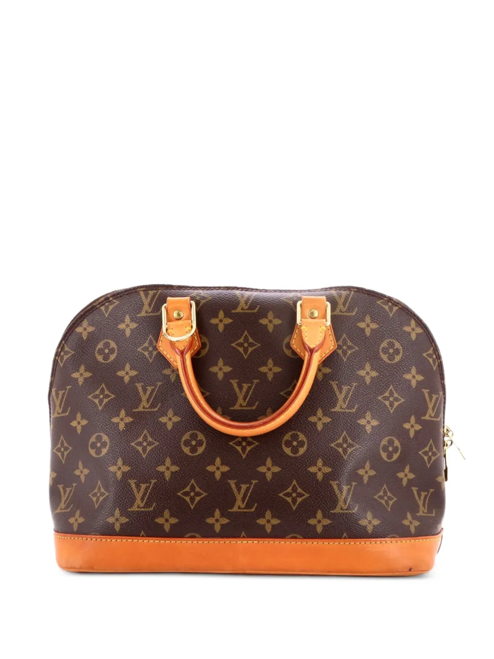 Louis Vuitton Pre-Owned Vintage Alma Handbag Monogram Canvas PM satchel - Braun