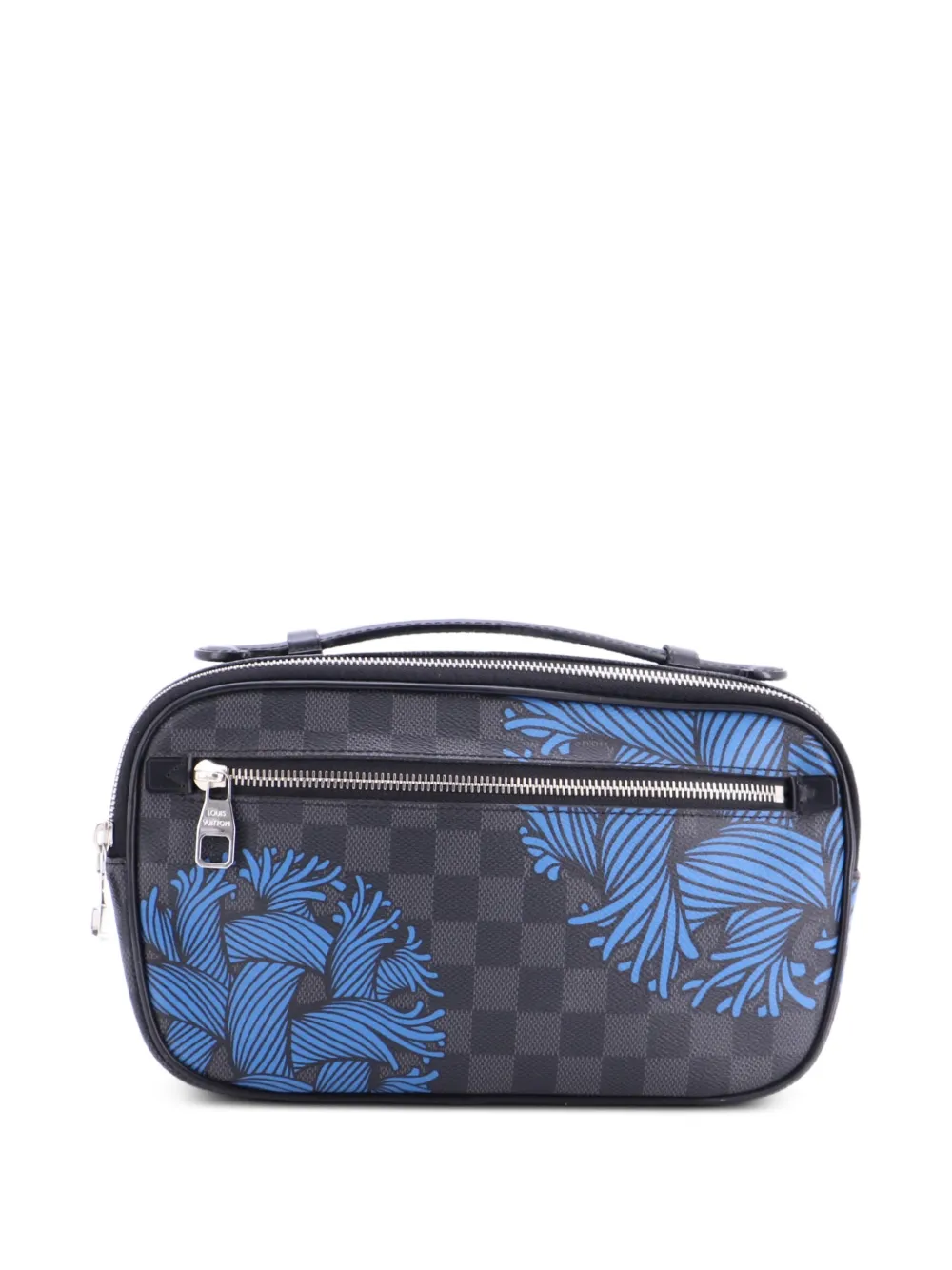 Louis Vuitton Pre-Owned Ambler Waist Bag Limited Edition Nemeth Damier Graphite belt bag - Nero