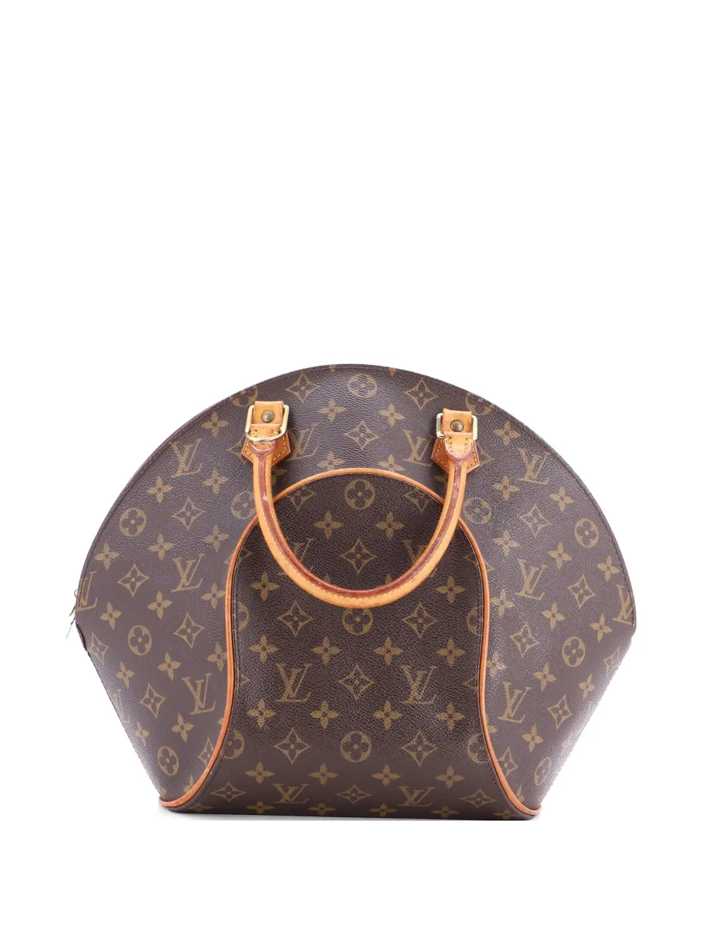 Louis Vuitton Pre-Owned Borsa a mano Ellipse MM in tela con monogramma - Marrone