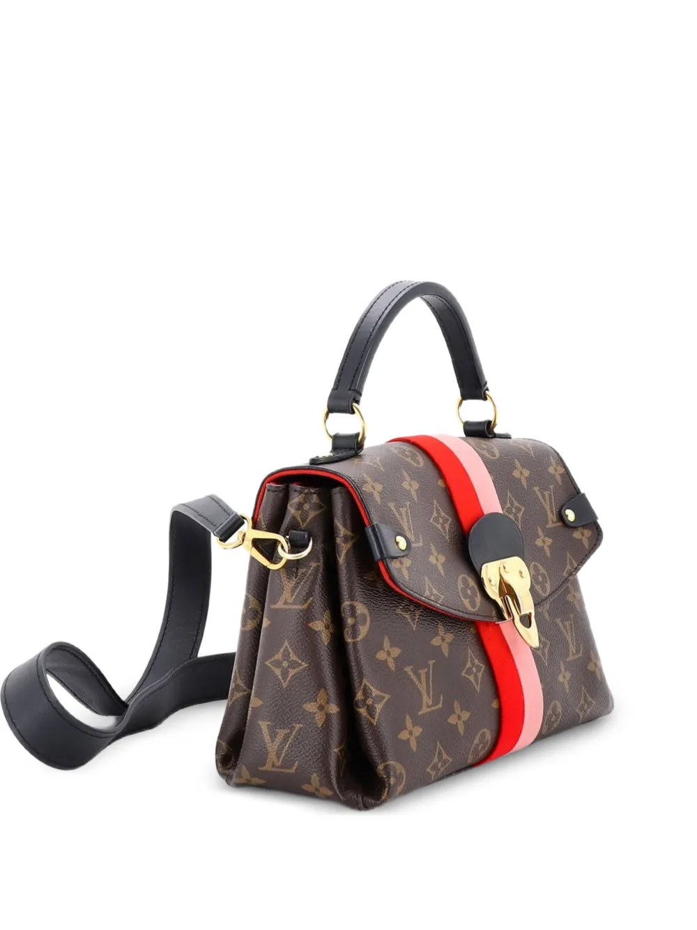 Louis Vuitton Pre-Owned Georges Handbag Monogram Canvas BB satchel - Marrone