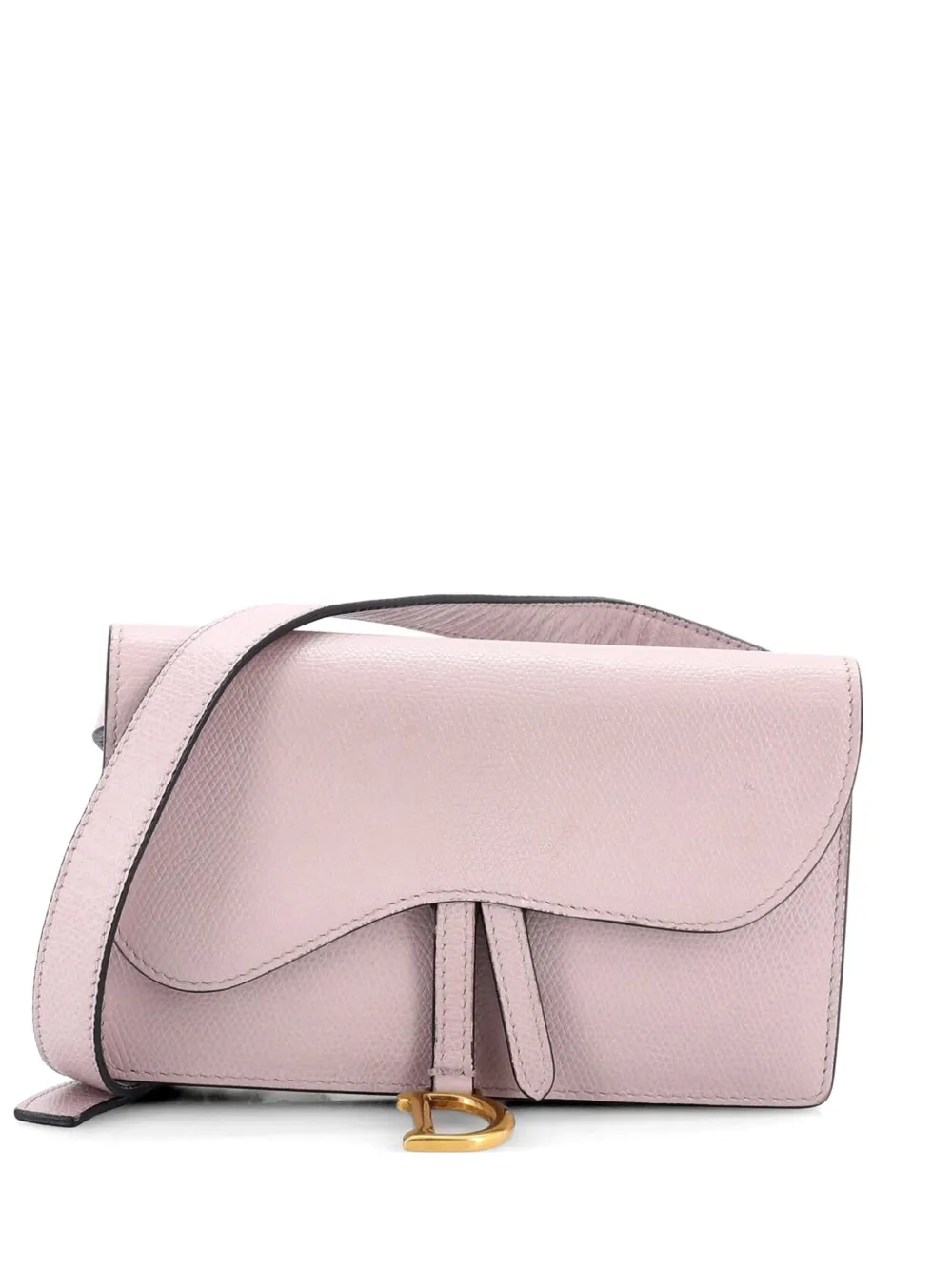 Christian Dior Pre-Owned Marsupio Saddle Rectangular in pelle - Rosa