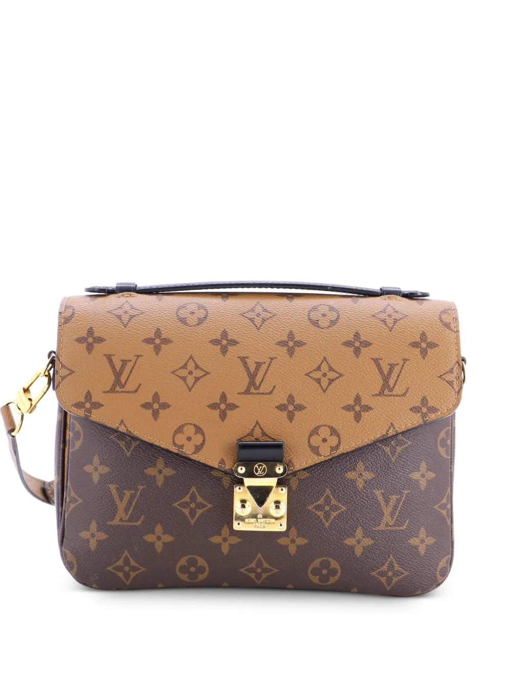Louis Vuitton Pre-Owned Pochette Metis Reverse Monogram Canvas crossbody bag - Braun