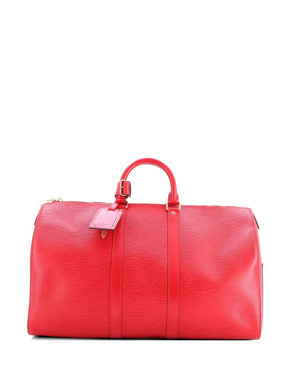 Louis Vuitton Pre-Owned Borsa da viaggio Keepall 45 in pelle Epi - Rosso