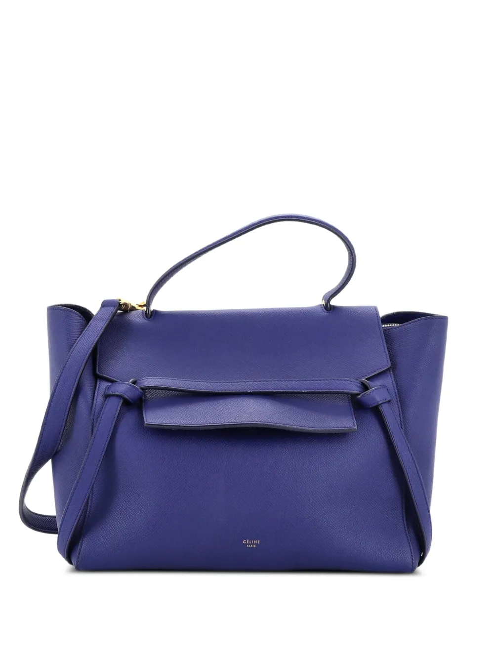 Celine Pre-Owned Belt Bag Textured Leather Mini shoulder bag - Blau