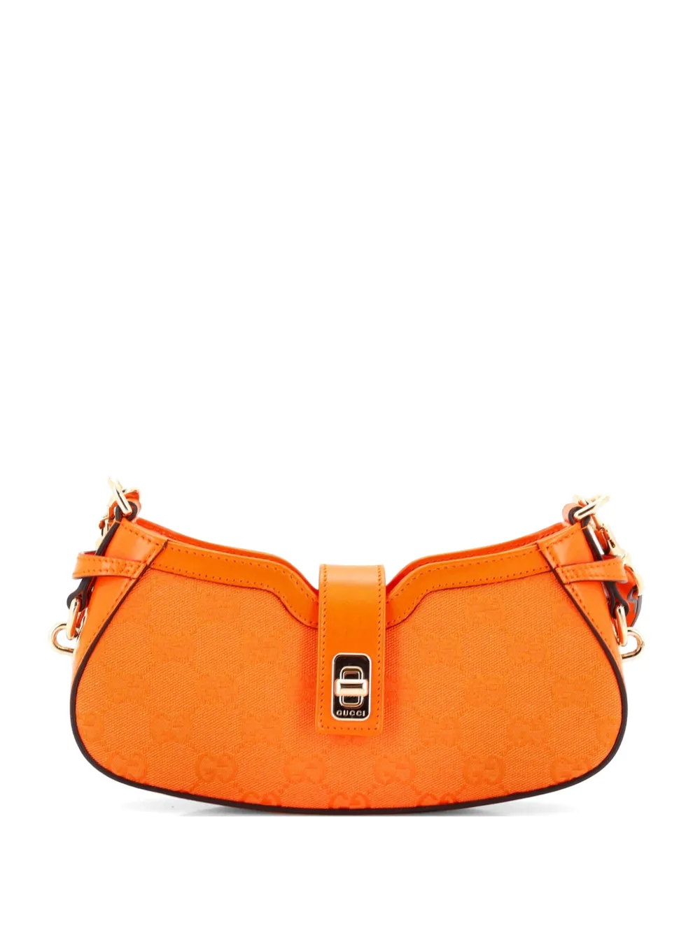 Gucci Pre-Owned Moon Side GG Canvas Mini shoulder bag - Arancione