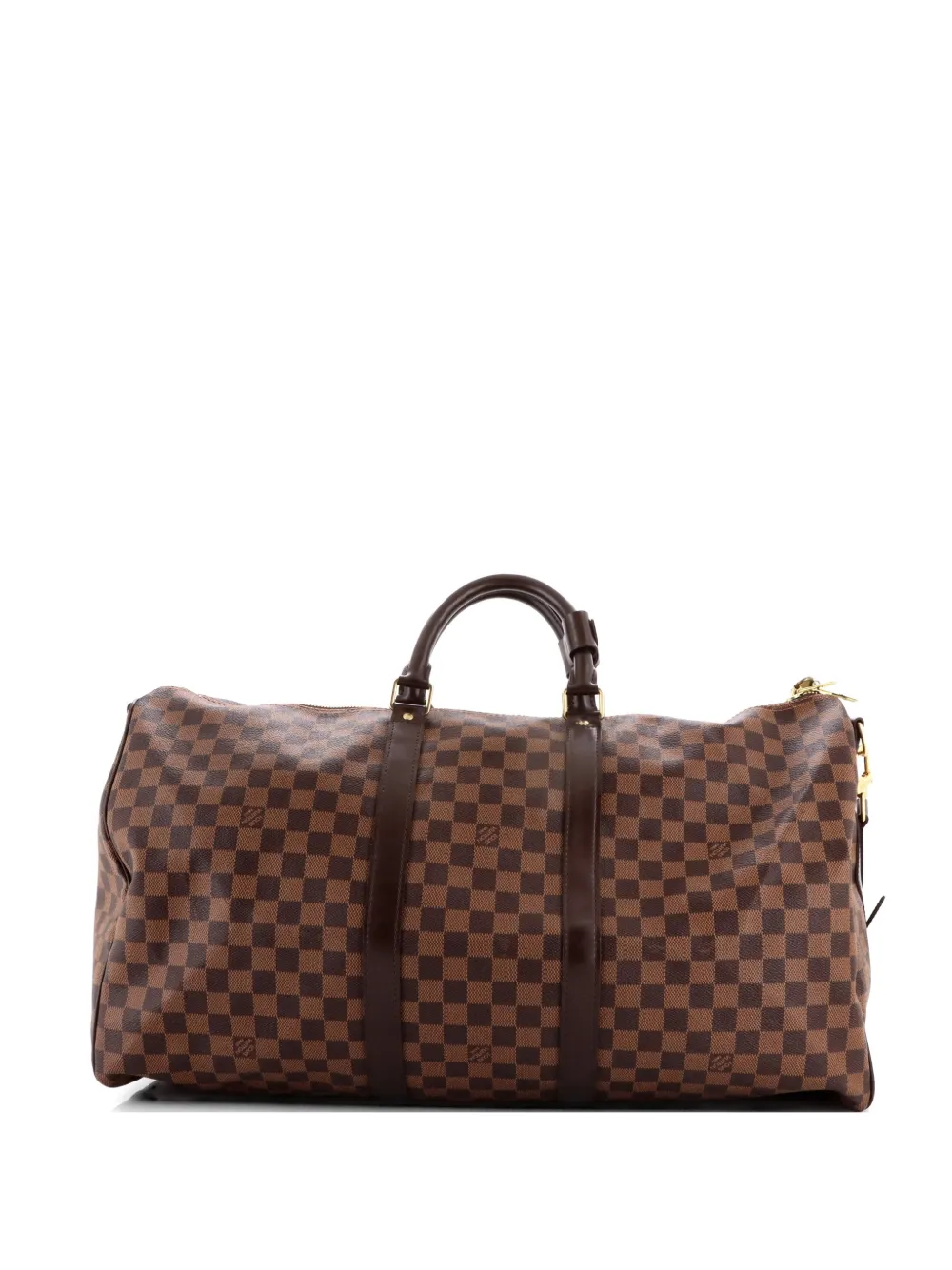 Louis Vuitton Pre-Owned Keepall Bandouliere Bag Damier 55 travel bag - Marrone
