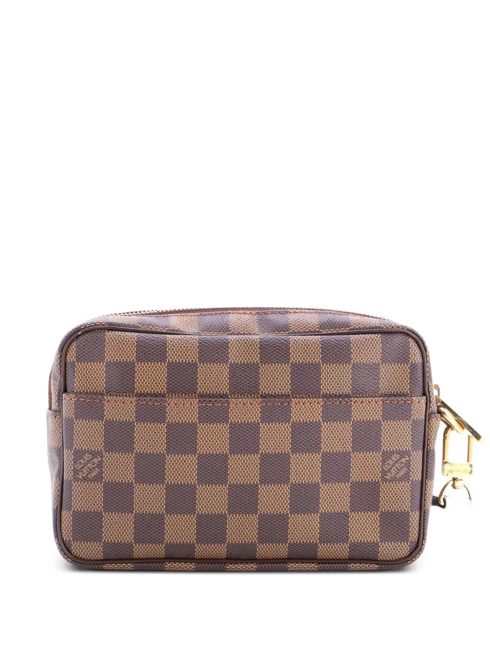 Louis Vuitton Pre-Owned Pochette Macao Damier clutch bag - Braun