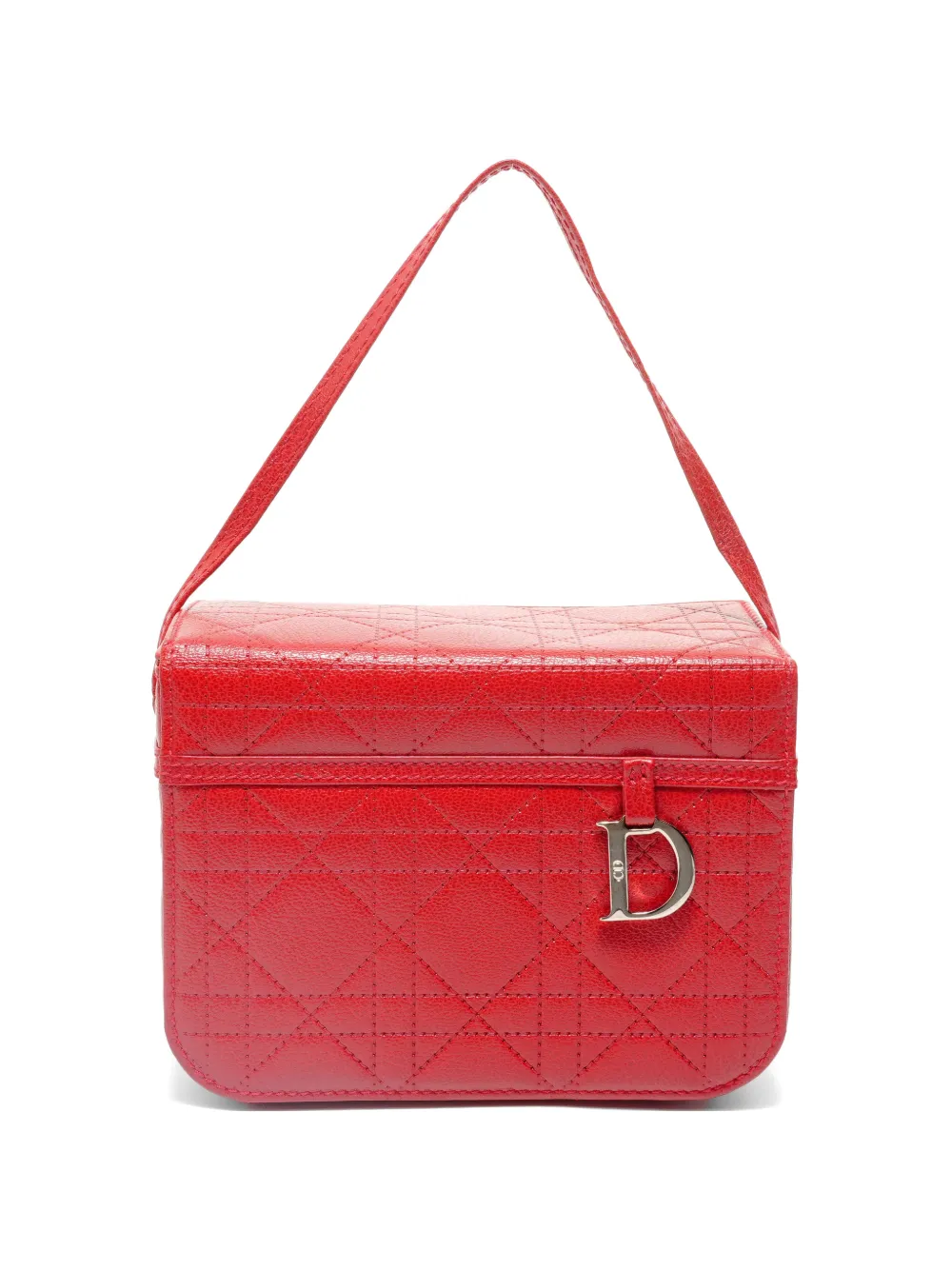 Christian Dior Pre-Owned 2007 Cannage quilting handbag - Rosso