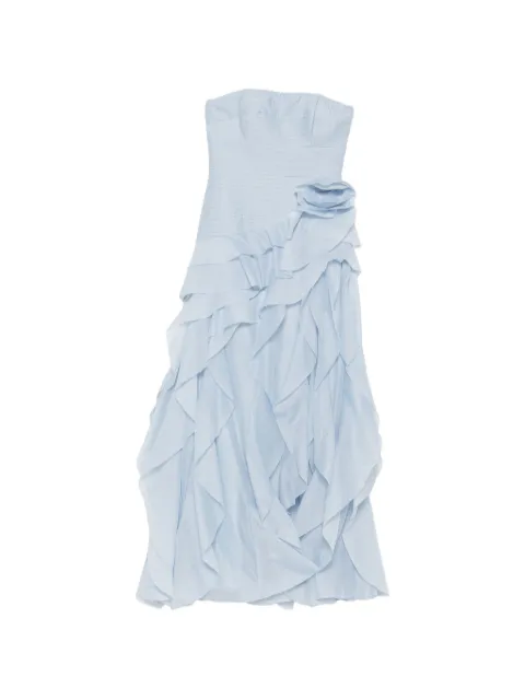Aje vestido largo Canyon con aplique floral