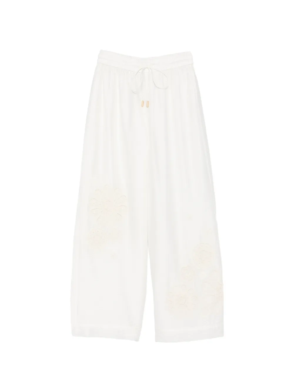 Aje Gia embroidered trousers - Neutrals