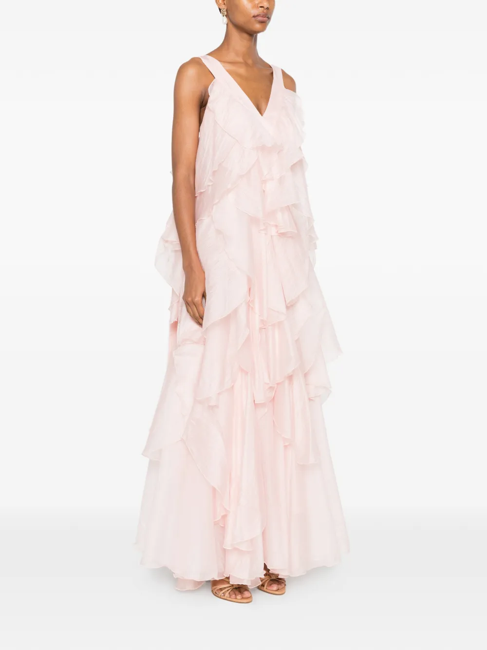 Aje Athena avondjurk Roze