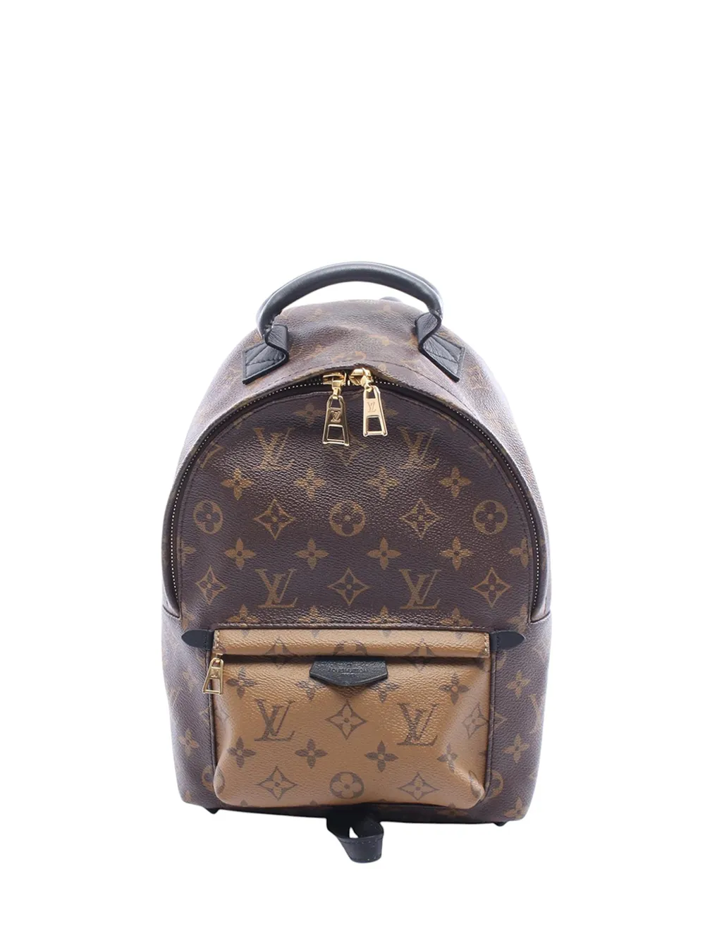 Louis Vuitton Pre-Owned 2016 Monogram Reverse Palm Springs PM backpack - Braun