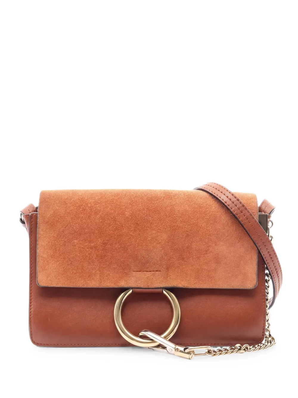 Chloé Pre-Owned 2000s Faye shoulder bag - Marrone