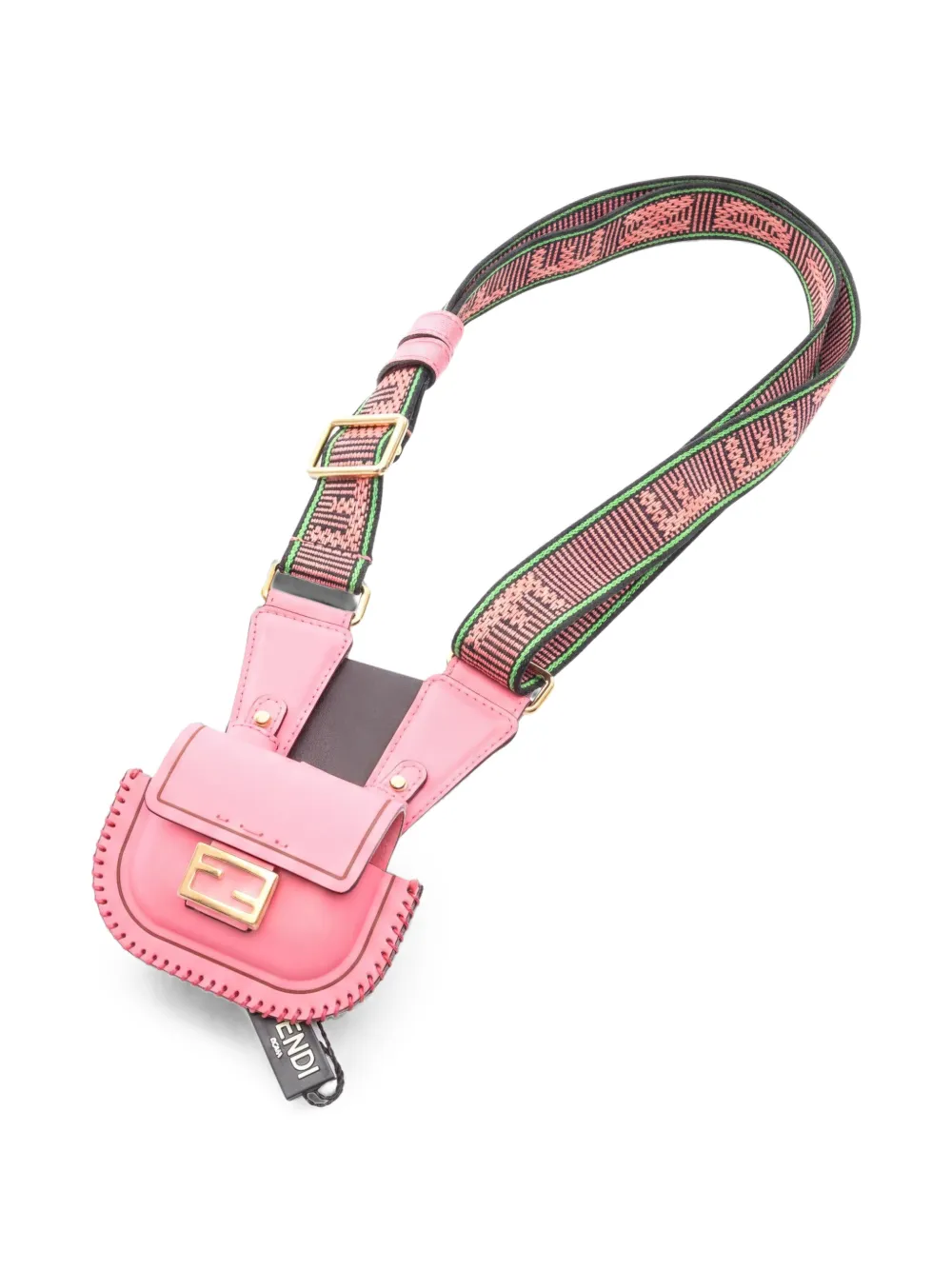 Fendi Pre-Owned 2010s Pico Pico bucket earphone case - Pink