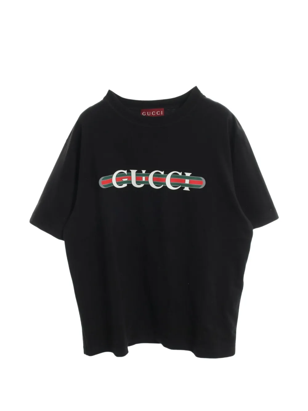 Gucci Pre-Owned 2000s logo-print T-shirt - Nero