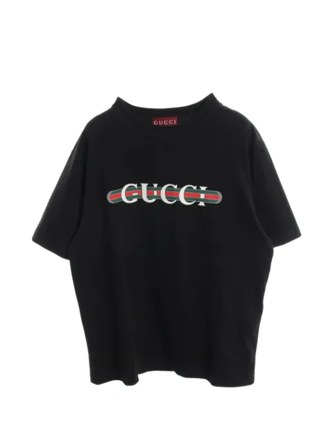 Gucci Pre-Owned 2000s logo-print T-shirt