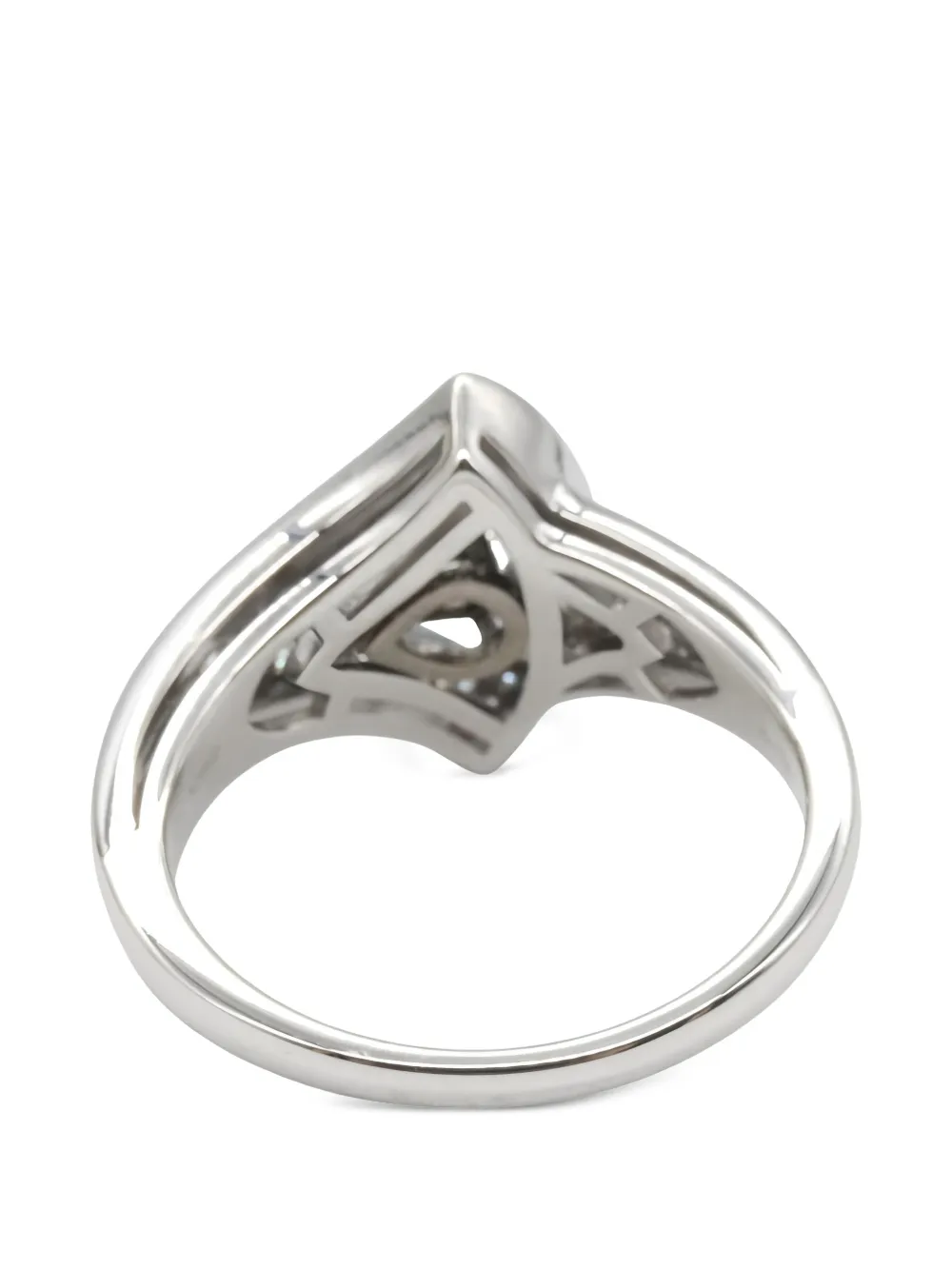 Bvlgari Pre-owned 2010s Divas' Dream Diamond Ring in Silver, view 3