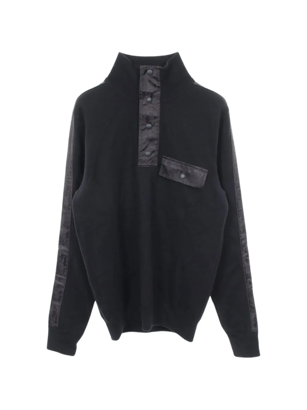 Christian Dior Pre-Owned 2010s Oblique panel sweater - Nero