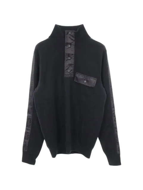 Christian Dior Pre-Owned 2010s Oblique panel sweater
