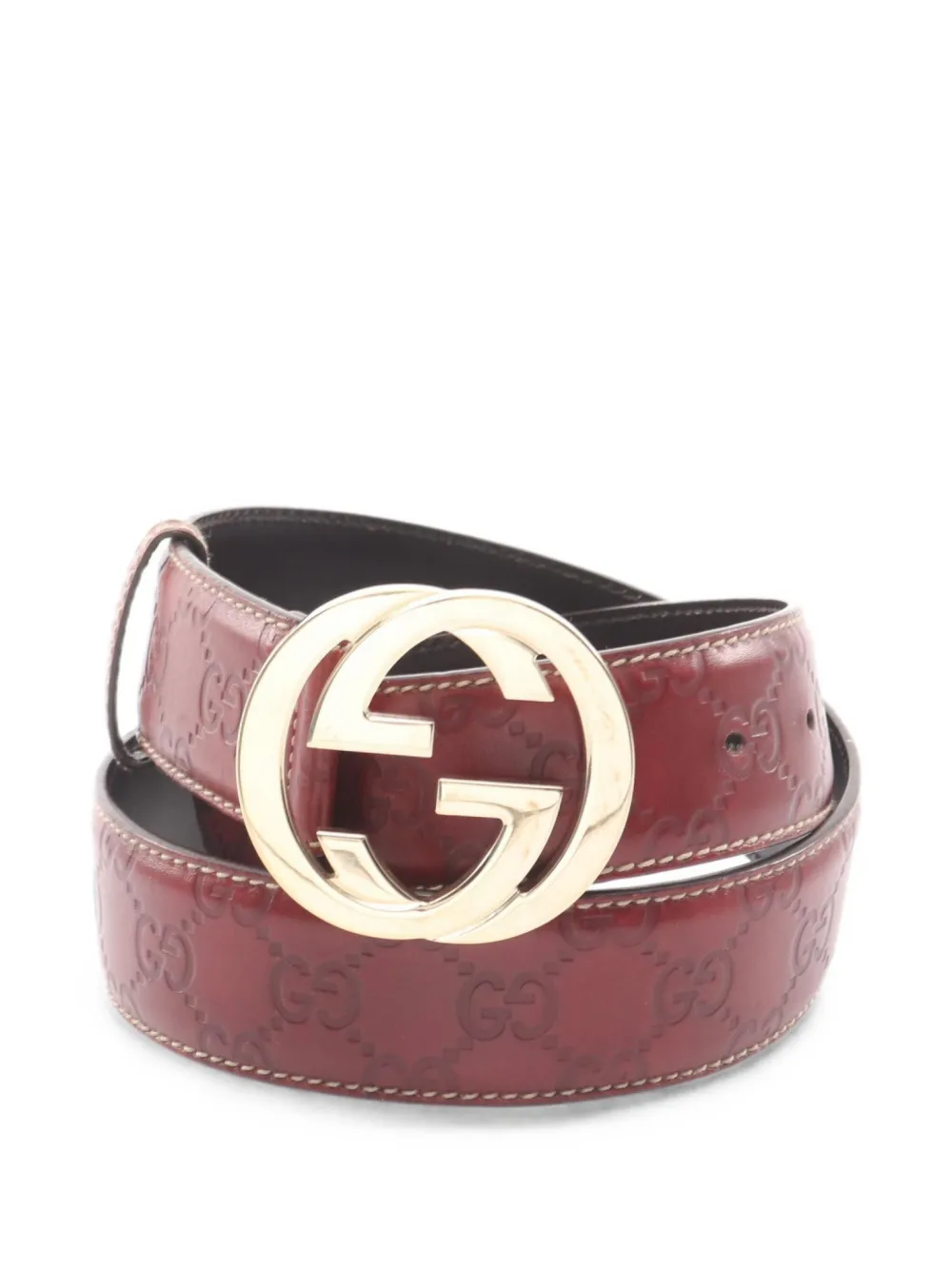 Gucci Pre-Owned Cintura GG anni 2010 - Rosso