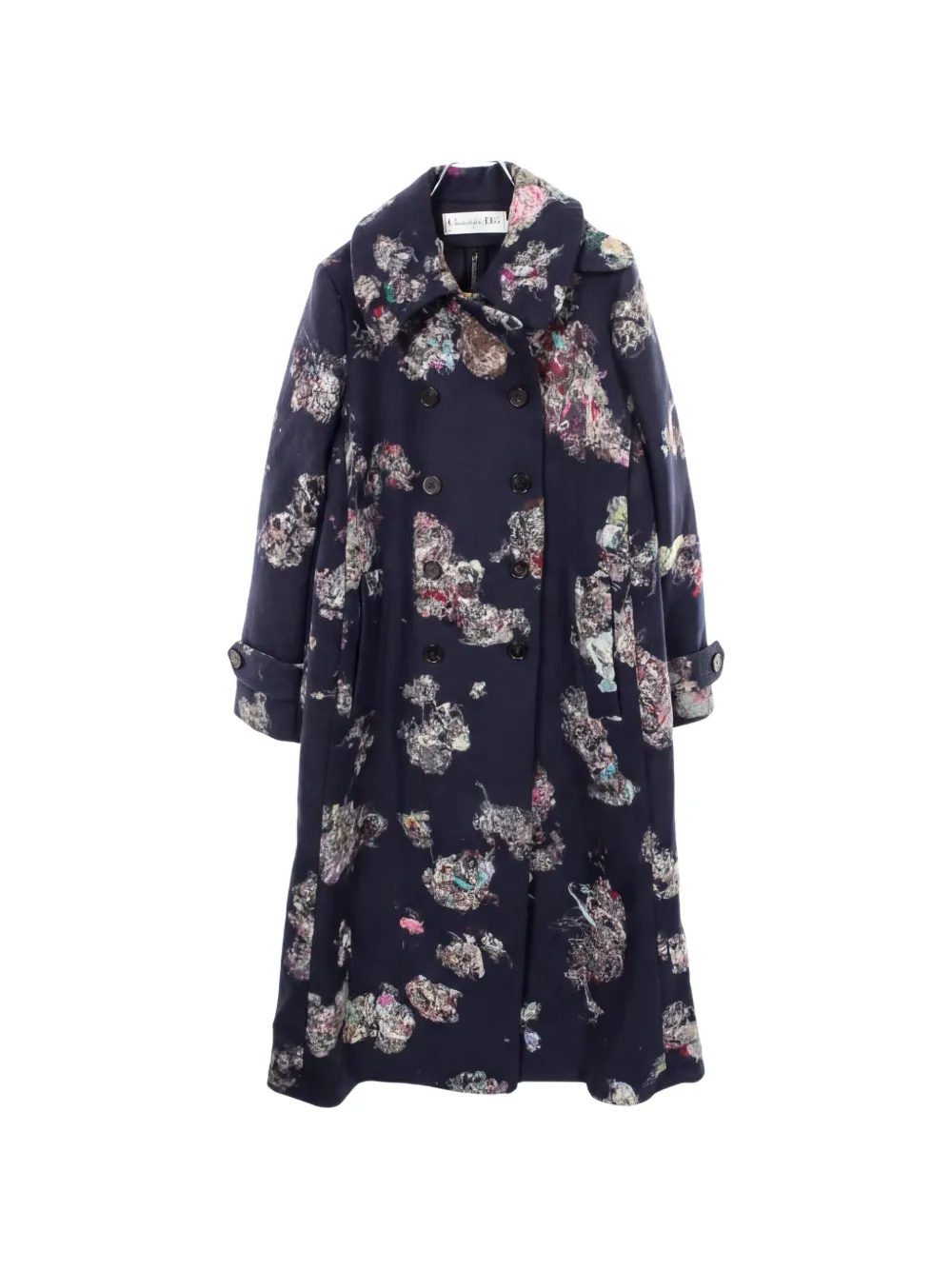 Christian Dior Pre-Owned 2010s double-breasted coat - Blau