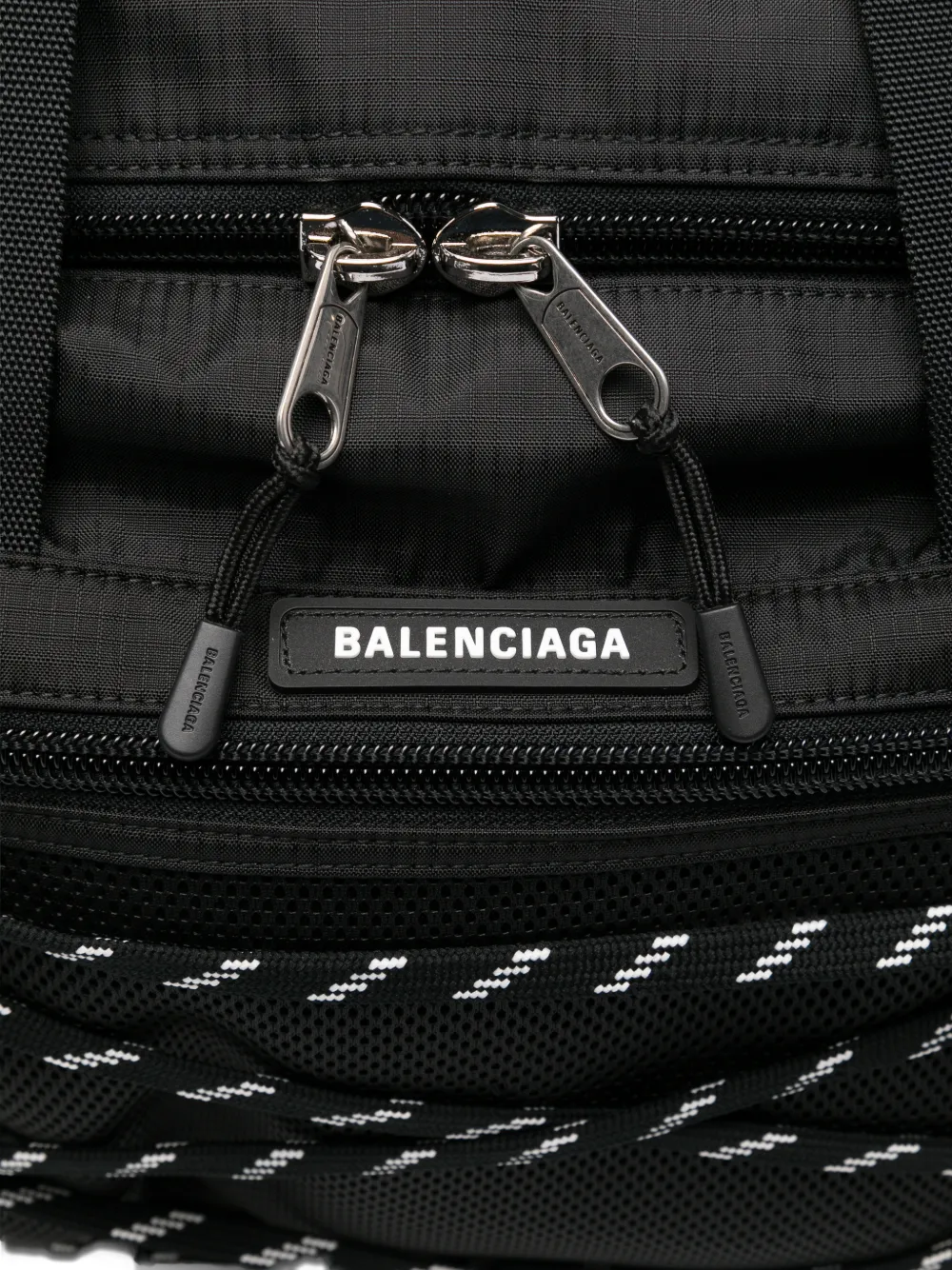 Balenciaga Reistas met logoprint Zwart