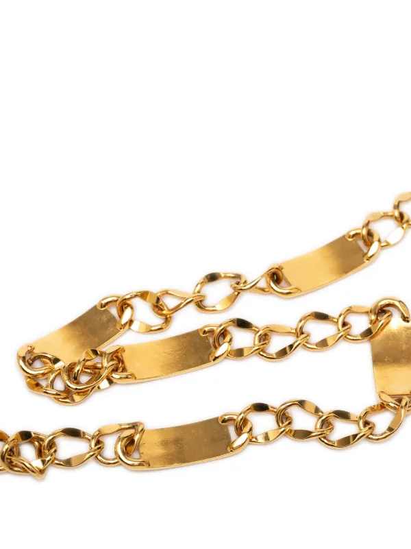Pre-Loved Chanel CC Gold Plated Medallion Belt CHANEL Pre-Owned 20th Century CC Gold Plated Medallion Chain  main image 2