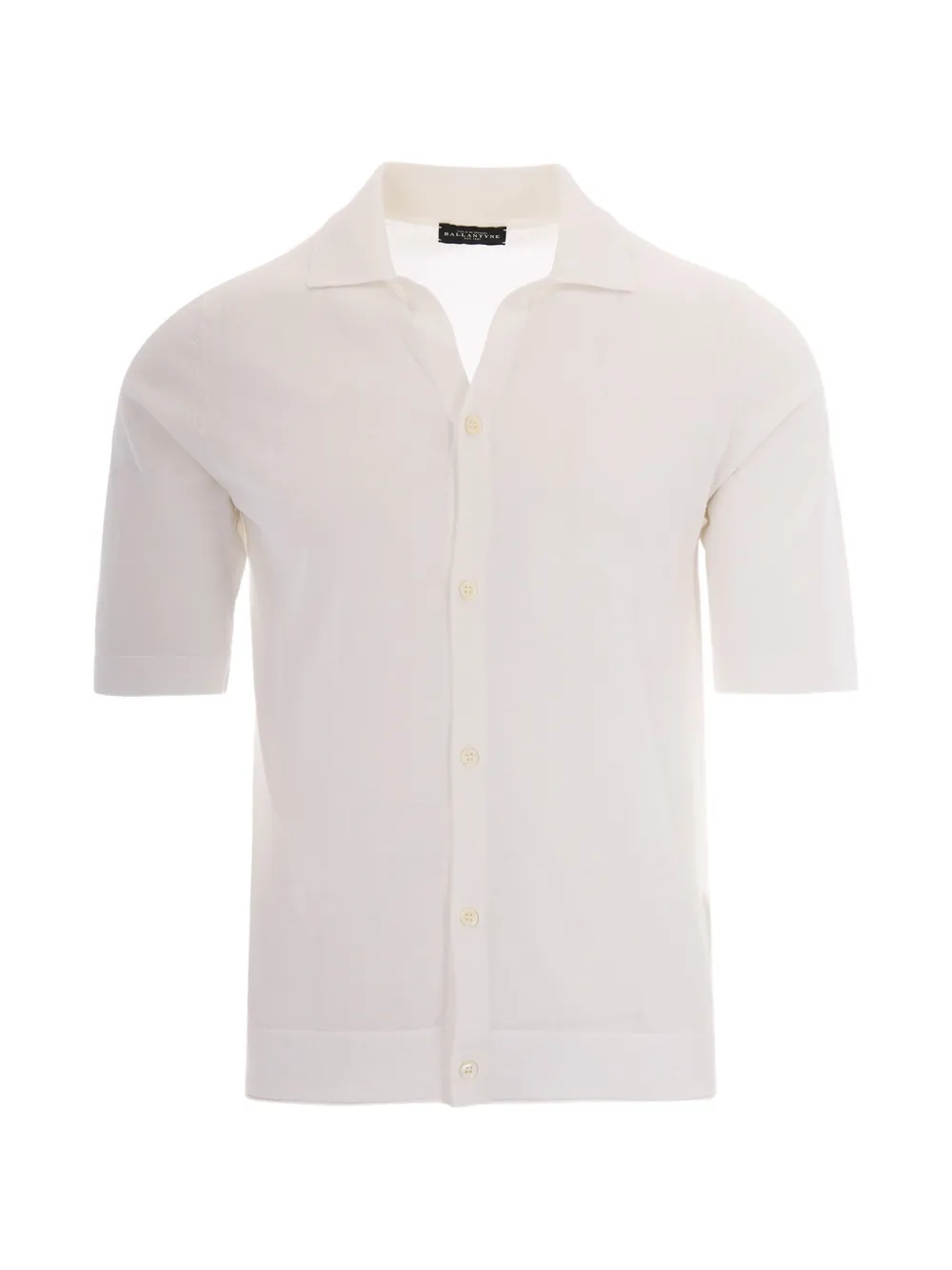 Ballantyne short-sleeve shirt - Bianco