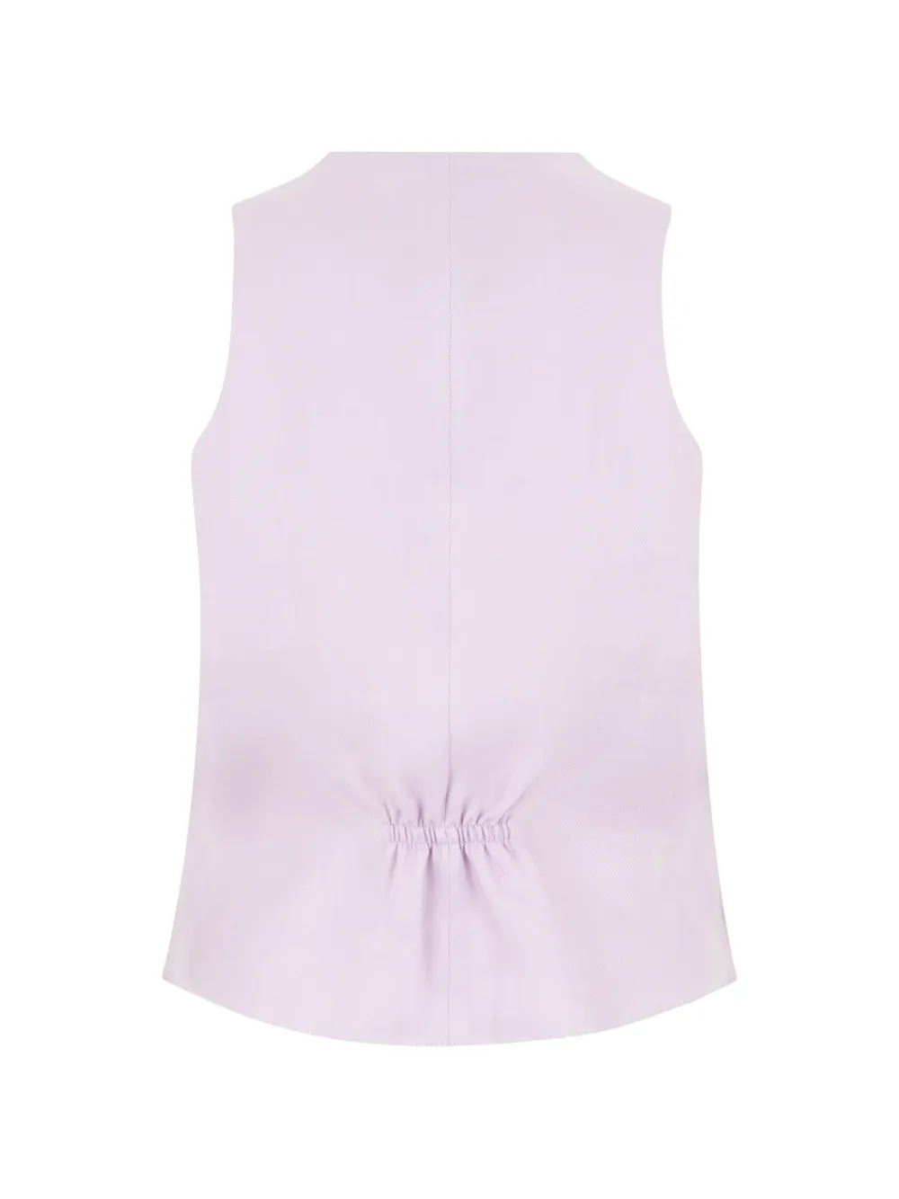 Tagliatore Gilet met knopen Paars