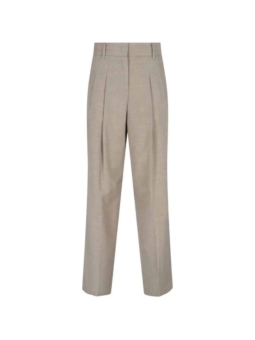 The Frankie Shop Gelso pleated trousers - Toni neutri
