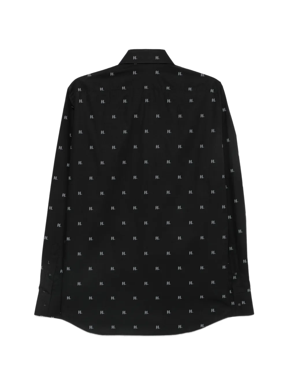 Karl Lagerfeld Overhemd met logoprint Zwart