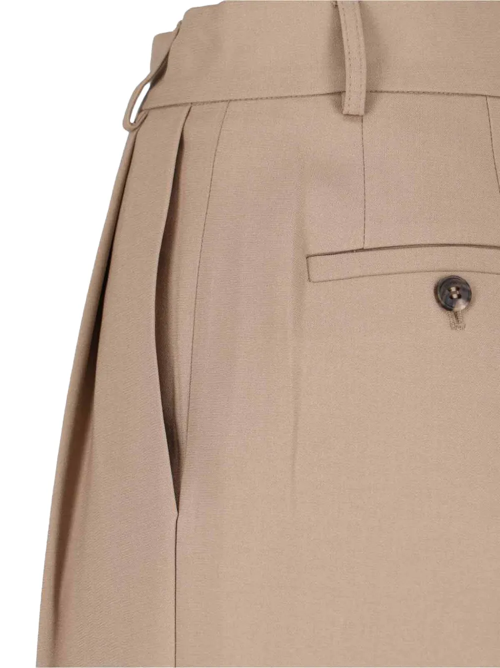 The Frankie Shop Plooibroek Beige