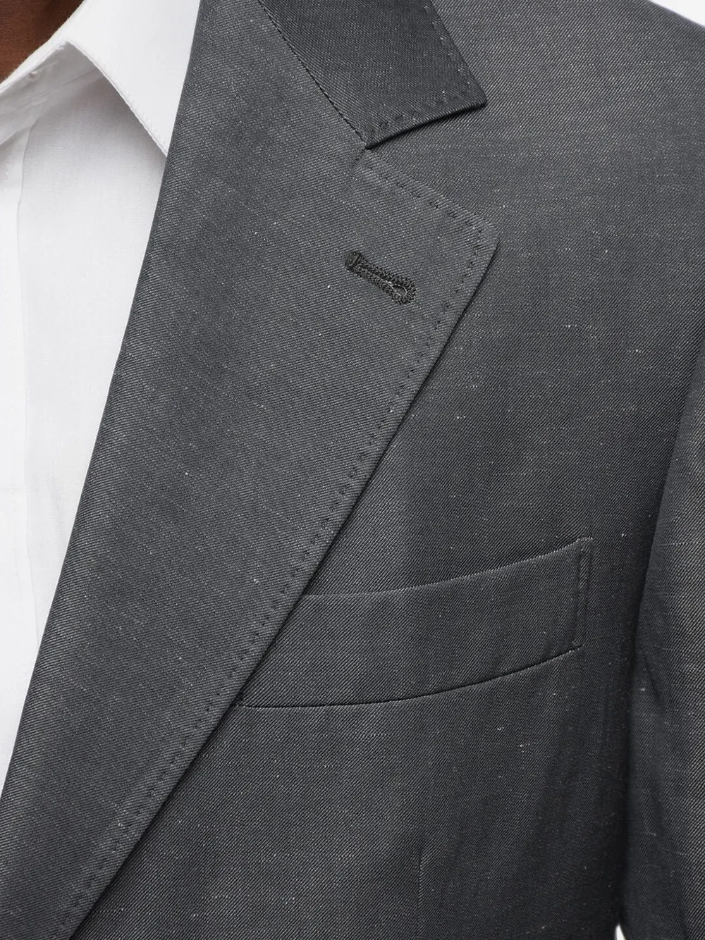 Brunello Cucinelli single-breasted suit Grijs