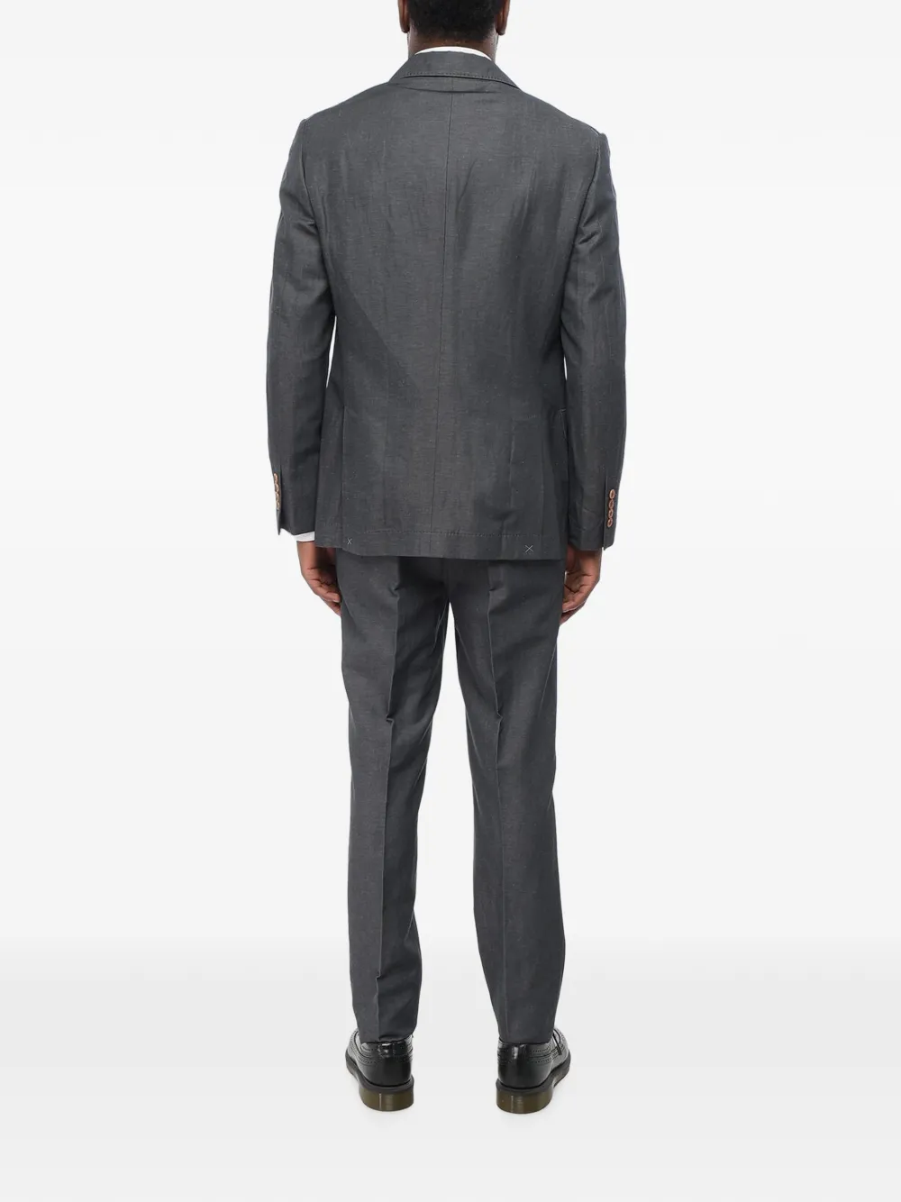 Brunello Cucinelli single-breasted suit Grijs
