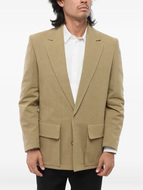 Valentino Garavani blazer con botones y bolsillo de parche