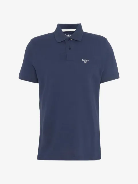 Barbour logo-embroidered lightweight polo shirt