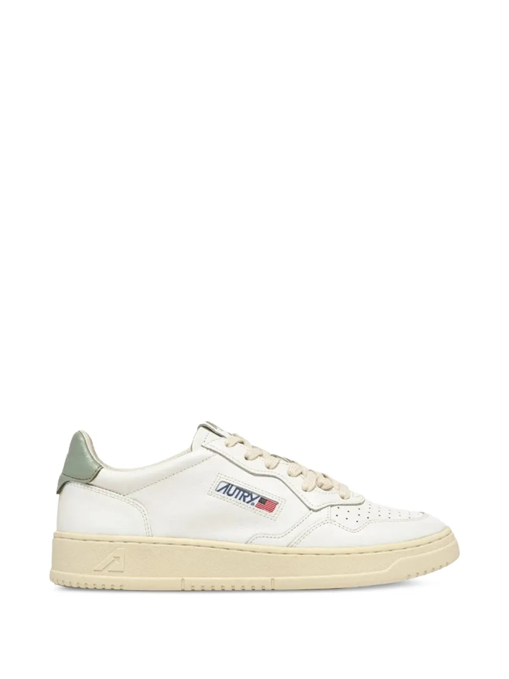 Autry Sneakers Medalist in pelle traforata - Bianco