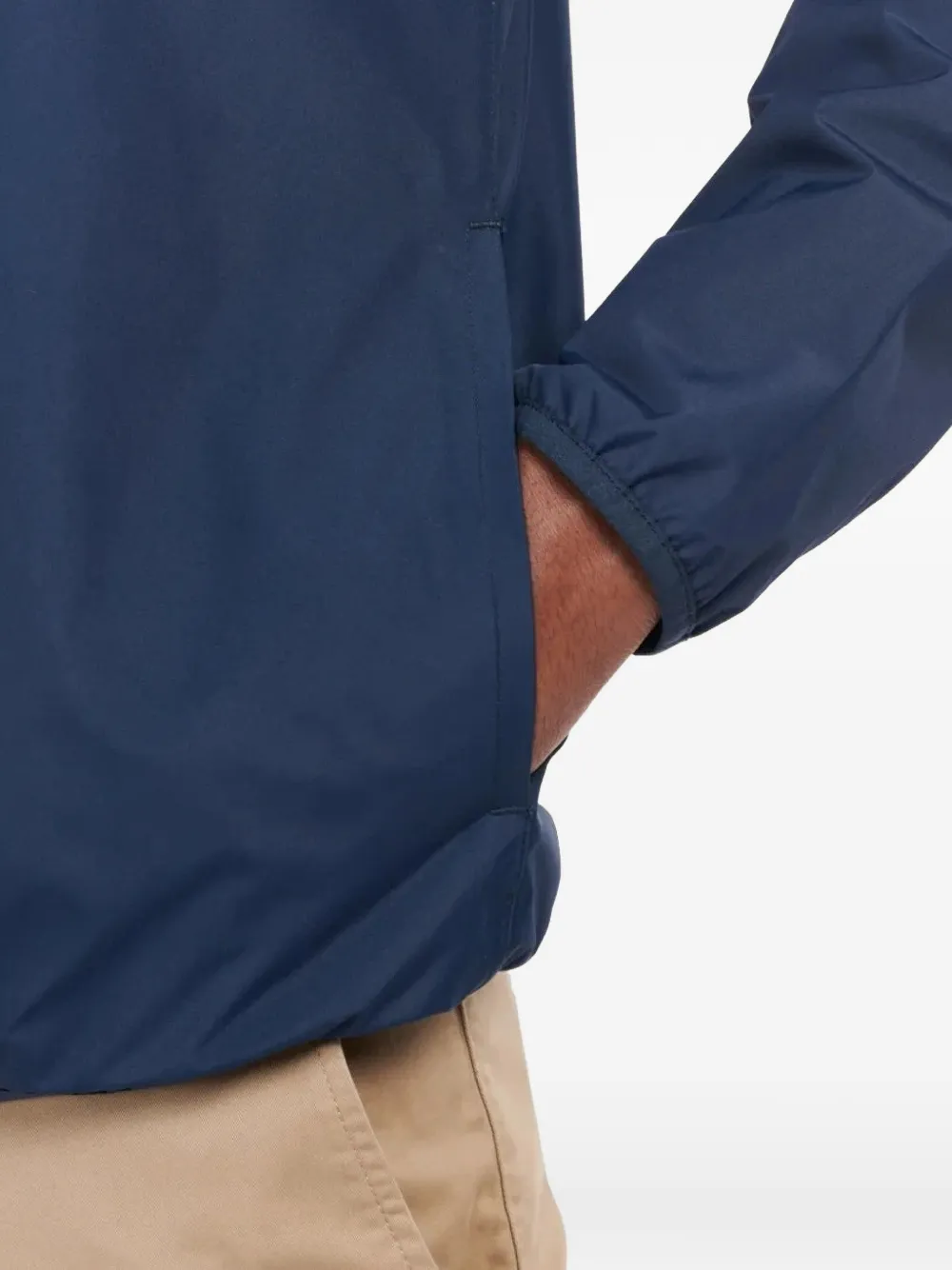 Barbour Korbel waterproof jack Blauw