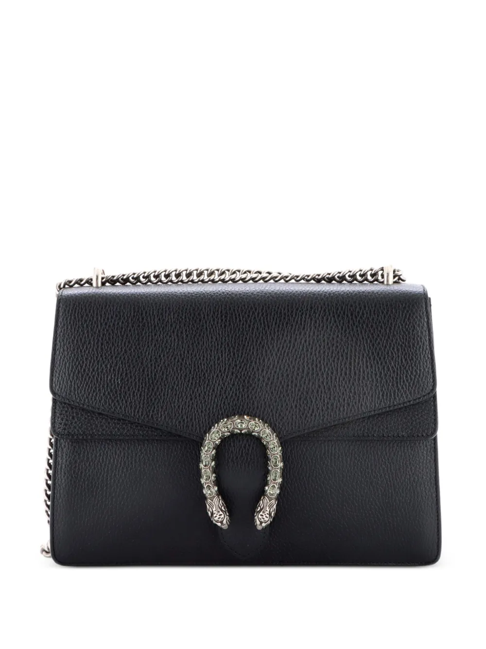 Gucci Pre-Owned Dionysus Bag Leather Medium shoulder bag - Nero