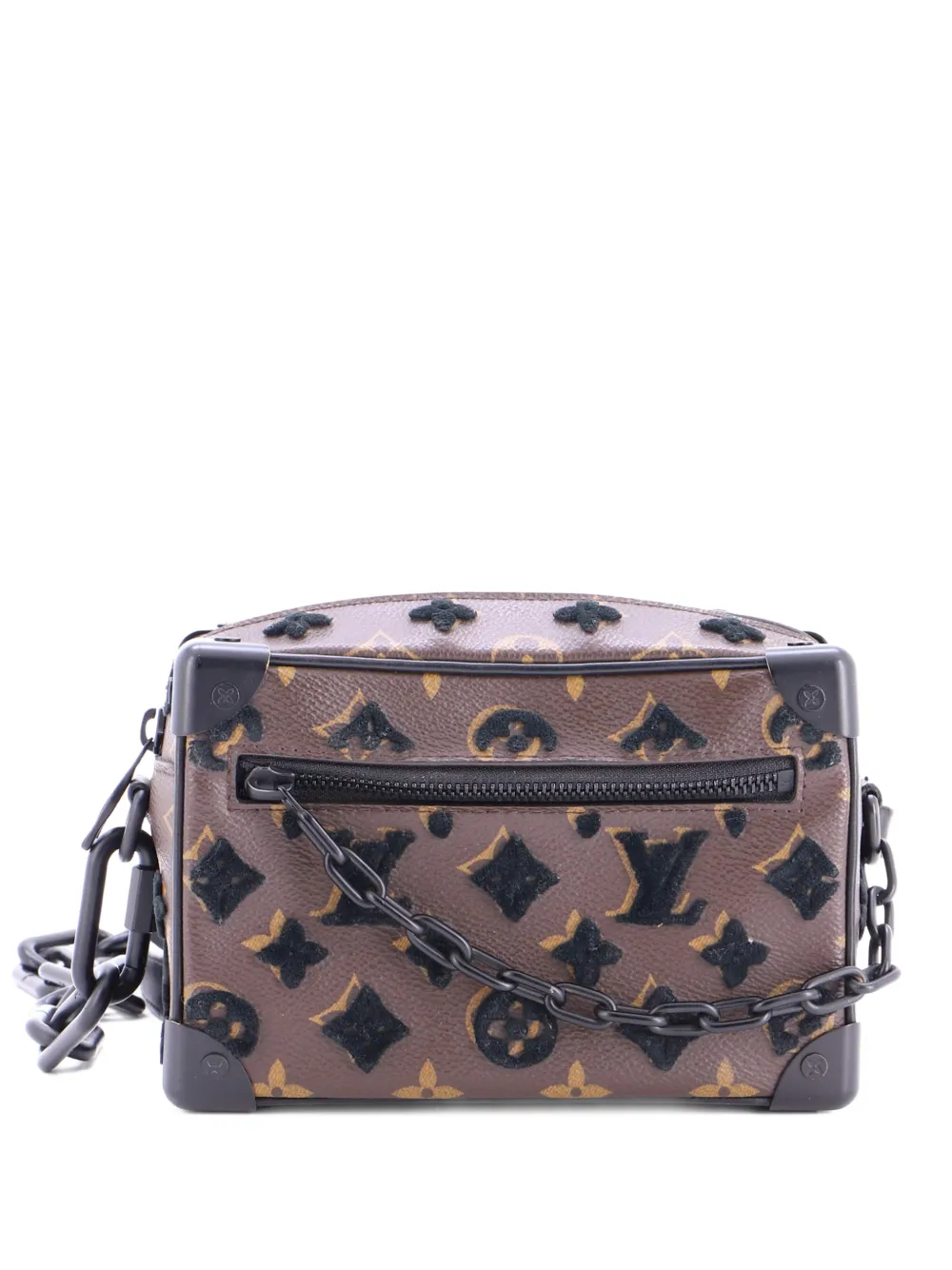 Louis Vuitton Pre-Owned Soft Trunk Bag Monogram Tuffetage Canvas Mini crossbody bag - Nero