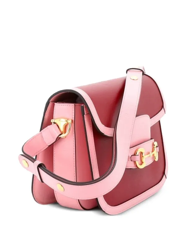 Gucci Pre-Owned ホースビット 1955 レザー スモール ショルダーバッグ